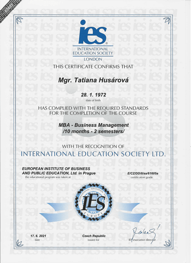 MBA - Business Management